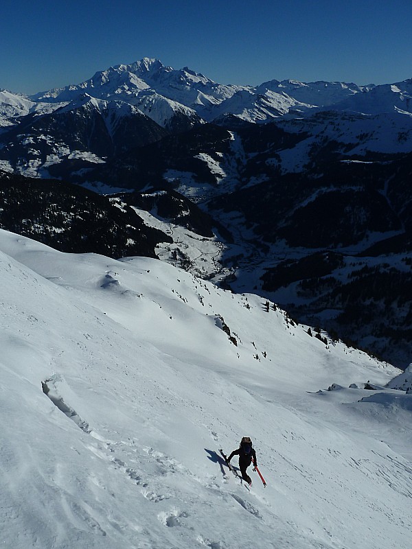 #1 Pointe de la Grande Journée : Petit raidillon pour rejoindre l Pointe de la Grande Journée : Petit raidillon pour rejoindre l'arête Lavouet / Grande Journée.