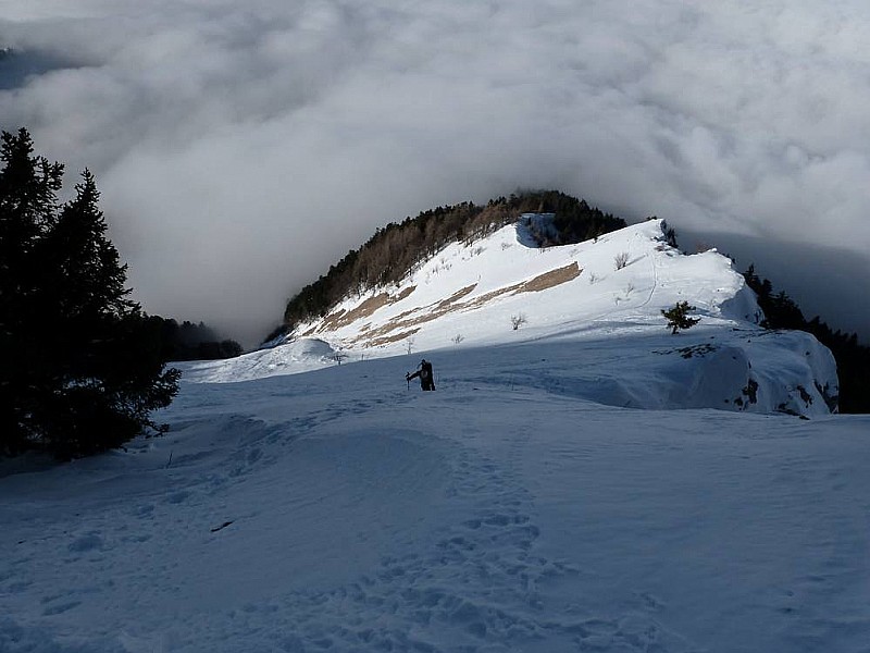 #3 Pécloz : Montée sur l Pécloz : Montée sur l'arête ouest