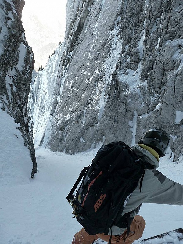 #8 Pécloz : Chech à mi-couloir Pécloz : Chech à mi-couloir