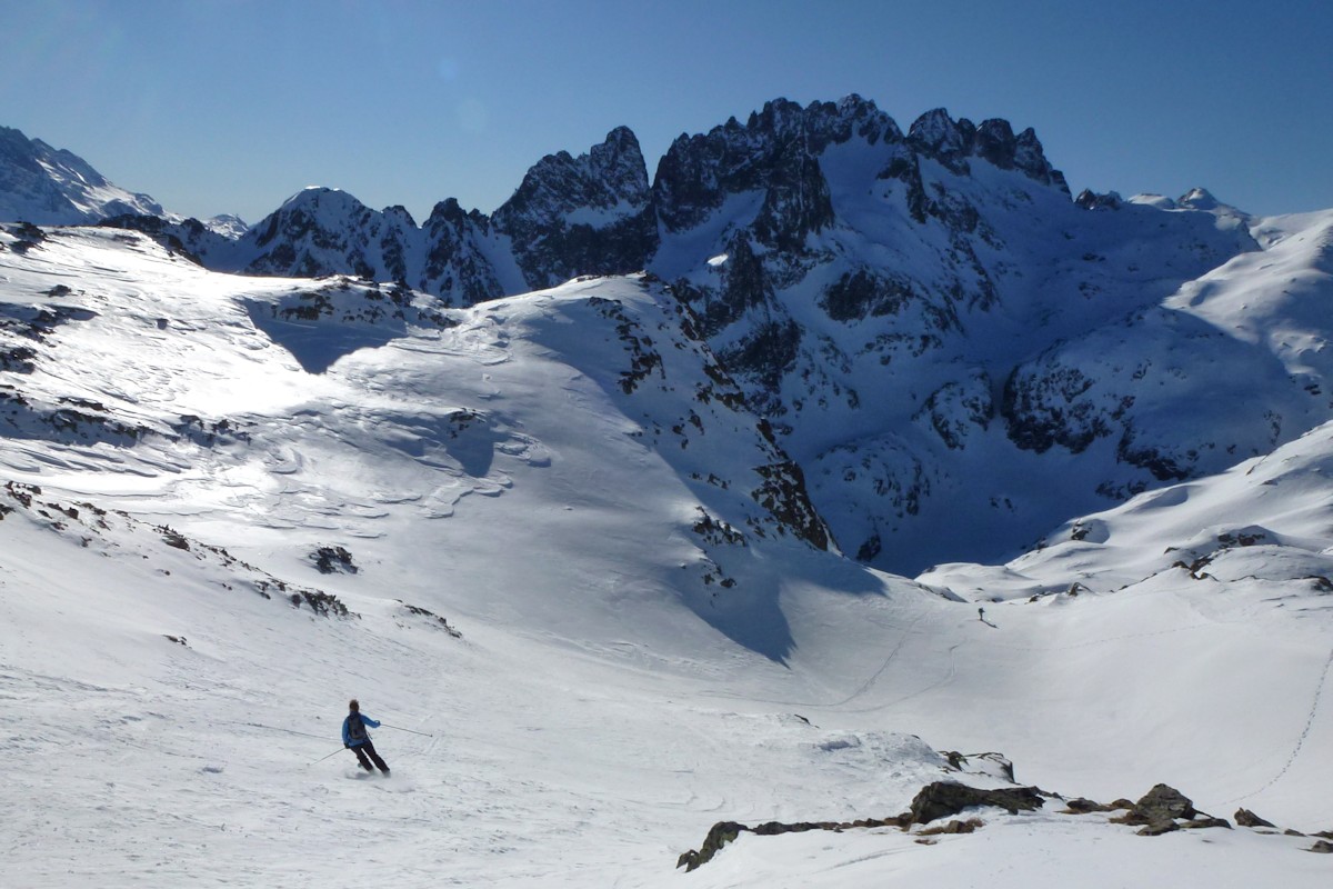#16 Les Aiguilles de l Les Aiguilles de l'Argentière : Nous évoluons dans un cadre splendide.