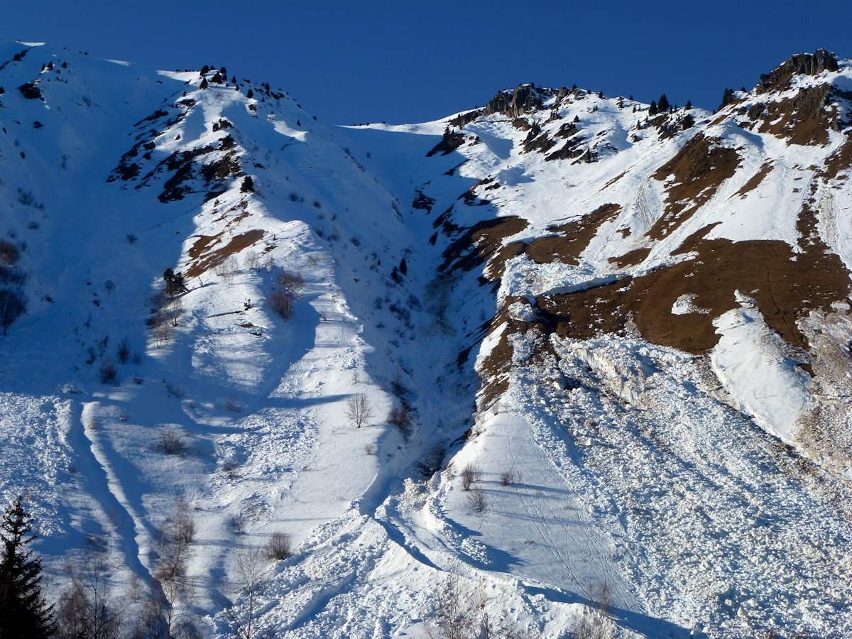 #20 Le couloir de montée : Les conditions du jour le permettaient. Le couloir de montée : Les conditions du jour le permettaient.