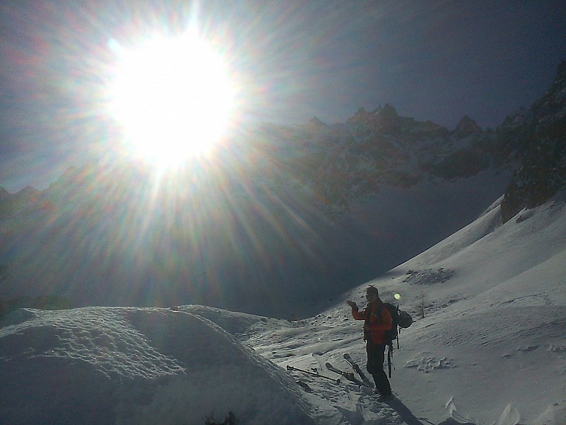 #2 soleil du 05... : au sommet du TK, on met les peaux soleil du 05... : au sommet du TK, on met les peaux