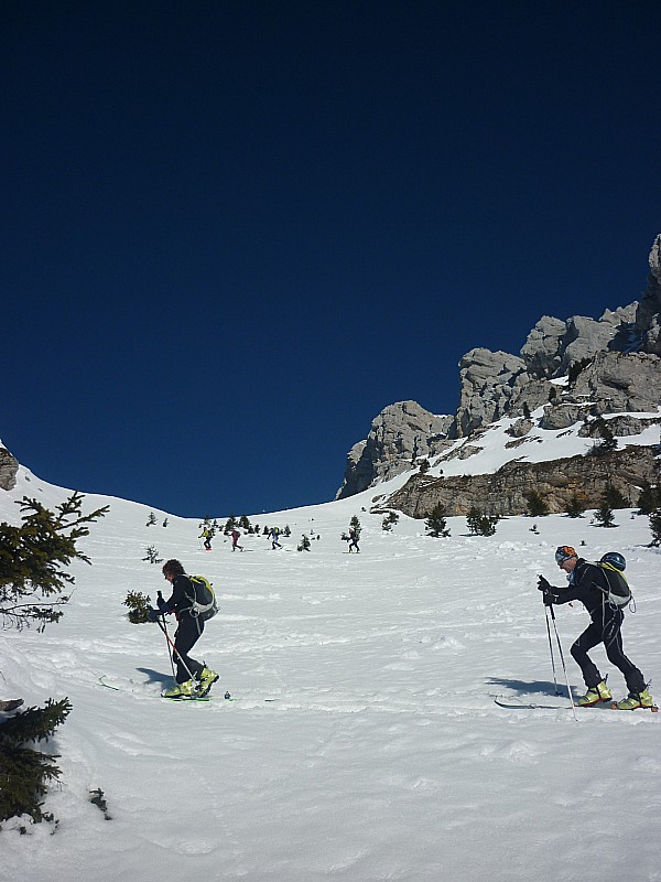 #8 15.01.12 : Remontée vers le couloir W 15.01.12 : Remontée vers le couloir W