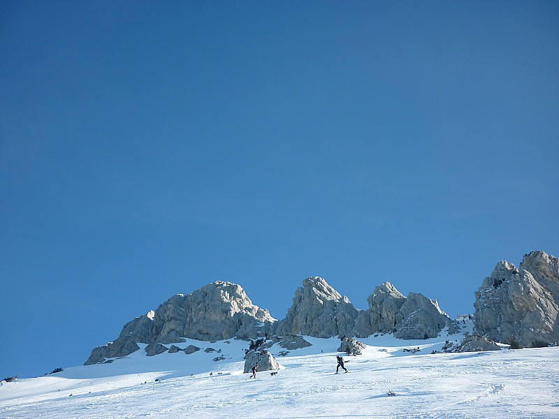 #2 15.01.12 : Montée couloir W Lances Malissard 15.01.12 : Montée couloir W Lances Malissard