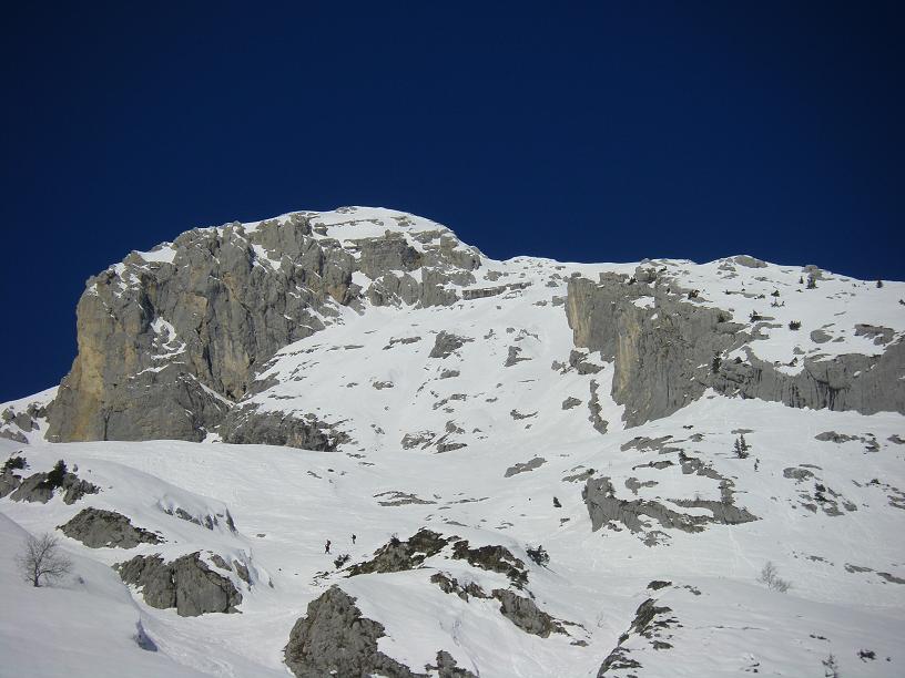 #10 Face Sud de Pointe Blanche. : La face ce jour. Face Sud de Pointe Blanche. : La face ce jour.
