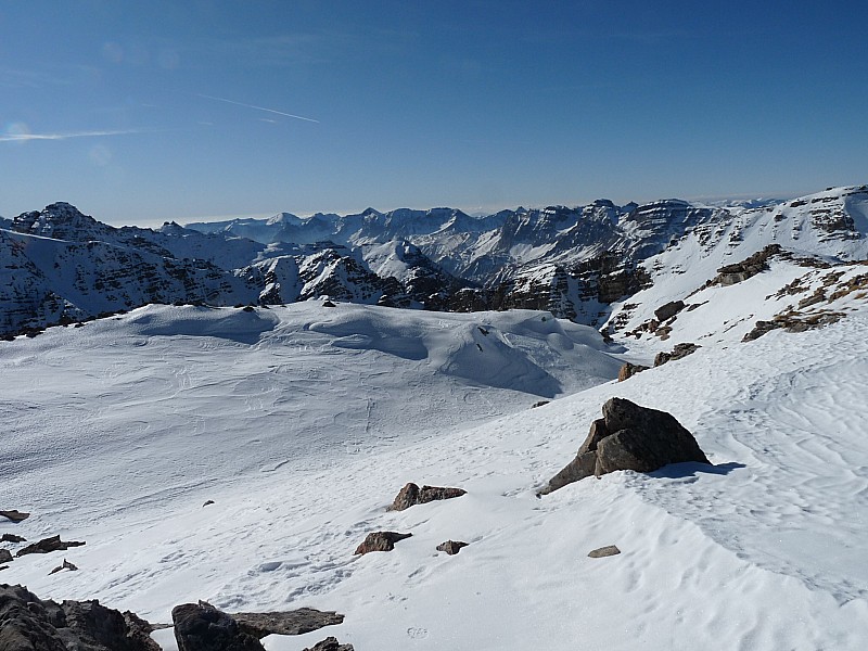 #7 Panorama : en direction d Panorama : en direction d'Estenc.