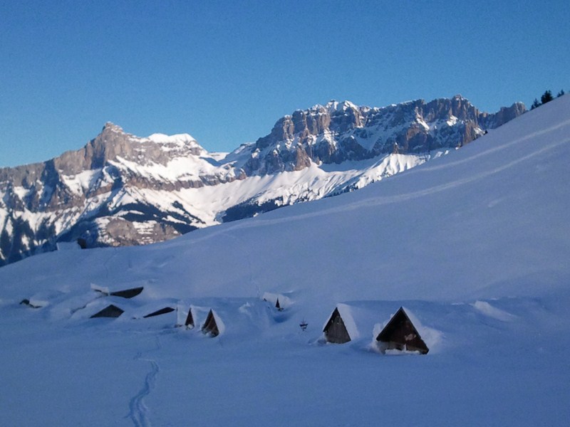 #5 Chalets de Doran : super chargés de neige Chalets de Doran : super chargés de neige