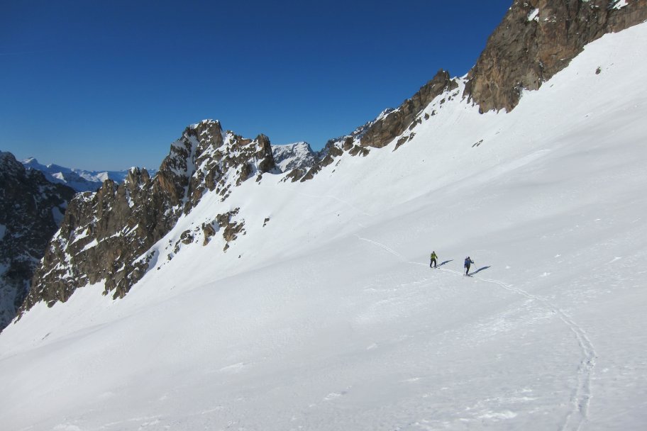 #9 Face ouest du Collet 2461m : Pas plus compliqué de ce coté là non plus Face ouest du Collet 2461m : Pas plus compliqué de ce coté là non plus