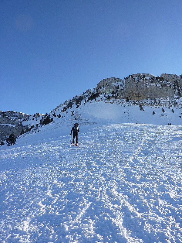 #2 Sommet en vue : Jérome fait l Sommet en vue : Jérome fait l'équilibriste dans une pente à 15 °