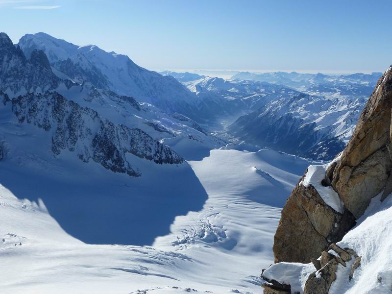 #4 Aiguille du Tour : Massif du Mont Blanc et vallée de Cham ... Aiguille du Tour : Massif du Mont Blanc et vallée de Cham ...