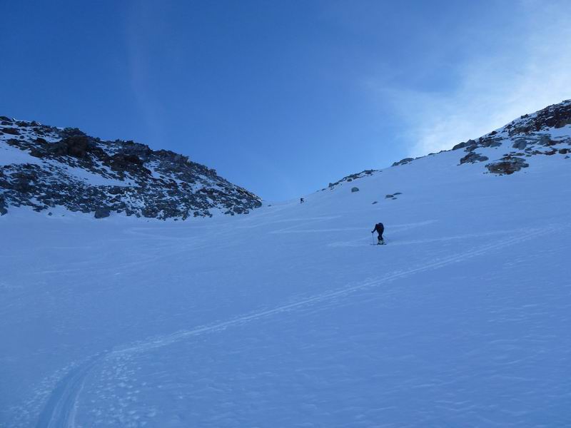 #1 Aiguille du Tour : Montée au col vers la croix de Bron Aiguille du Tour : Montée au col vers la croix de Bron