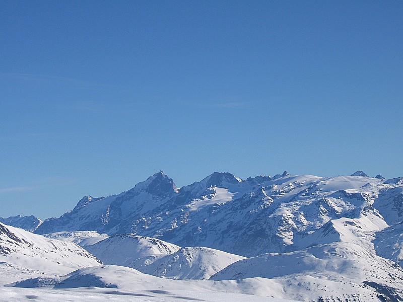 #2 Vue du sommet : Vue vers Les 2 Alpes Vue du sommet : Vue vers Les 2 Alpes