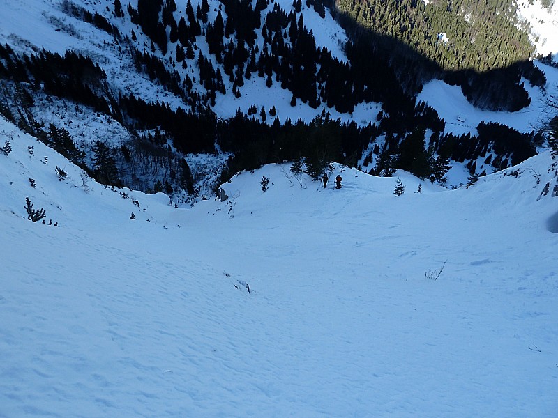 #10 Le bas du couloir avant le rappel (en bas à gauche). Le bas du couloir avant le rappel (en bas à gauche).