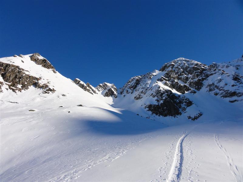 #1 A l A l'approche du col : A gauche derrière l'éperon