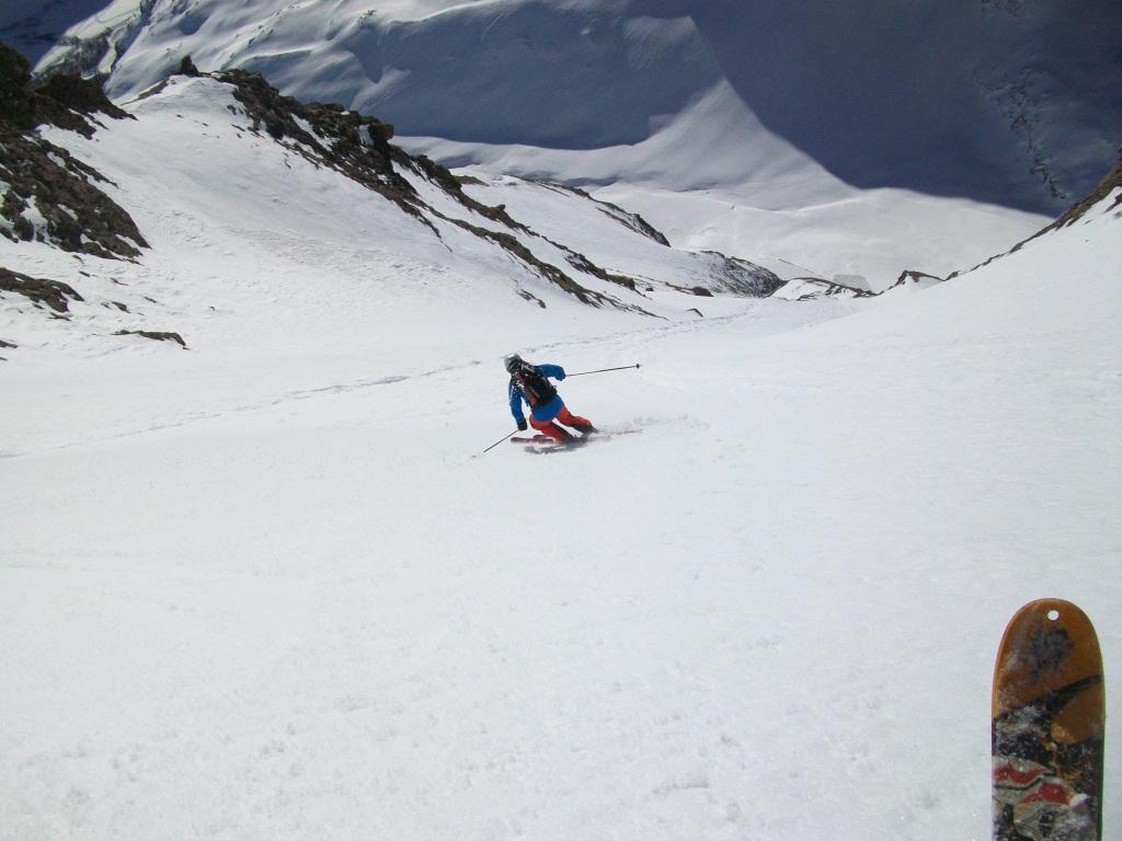 #12 Pointes des Bufettes : Un peu de ski, c Pointes des Bufettes : Un peu de ski, c'est raide et long. Et le plus dur est déjà passé !