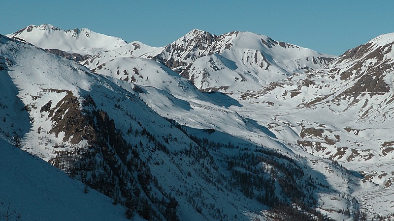#11 2500m : Secteur Moutière: de Gà Dr, Tête Ronde, Caire Brun, Bonette 2500m : Secteur Moutière: de Gà Dr, Tête Ronde, Caire Brun, Bonette