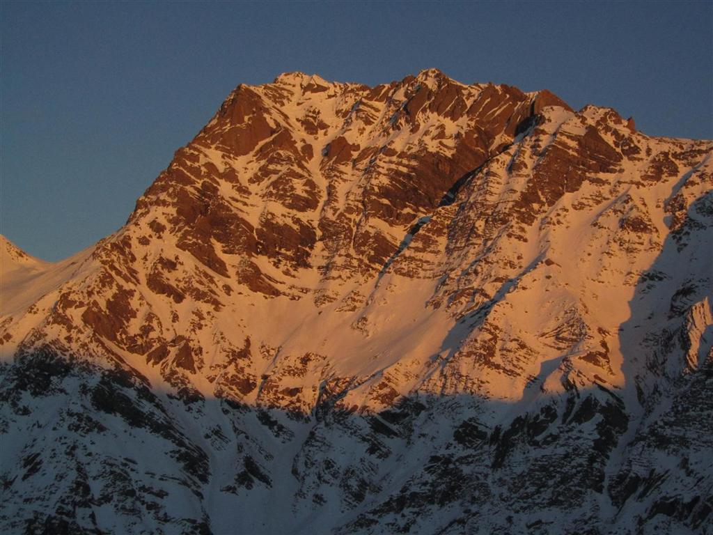 #2 à la descente : crépuscule sur les Rougnoux à la descente : crépuscule sur les Rougnoux