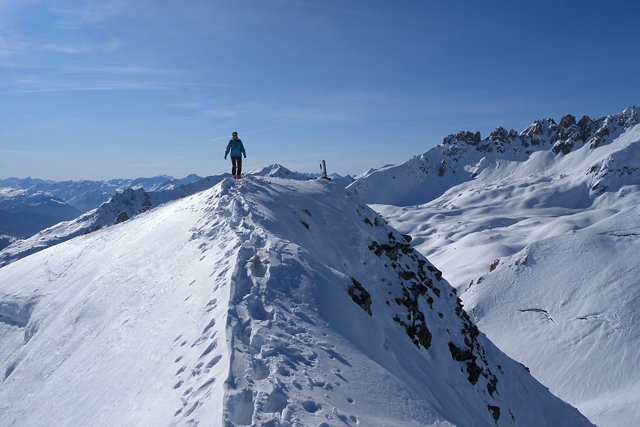 Mont-Rosset : Au sommet
