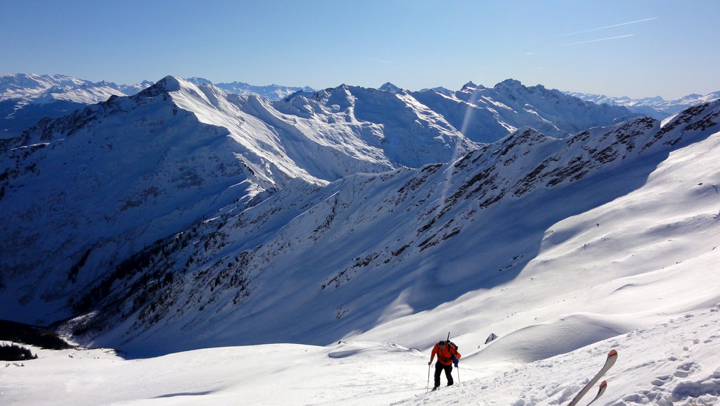 #4 crête vers Basmont : Vévé en fini crête vers Basmont : Vévé en fini