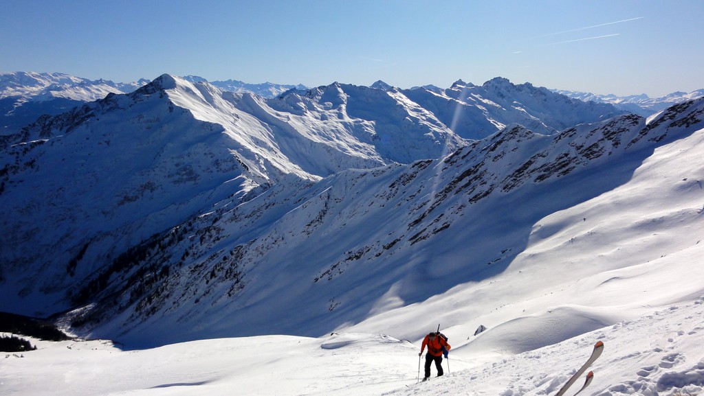 crête vers Basmont : Vévé en fini