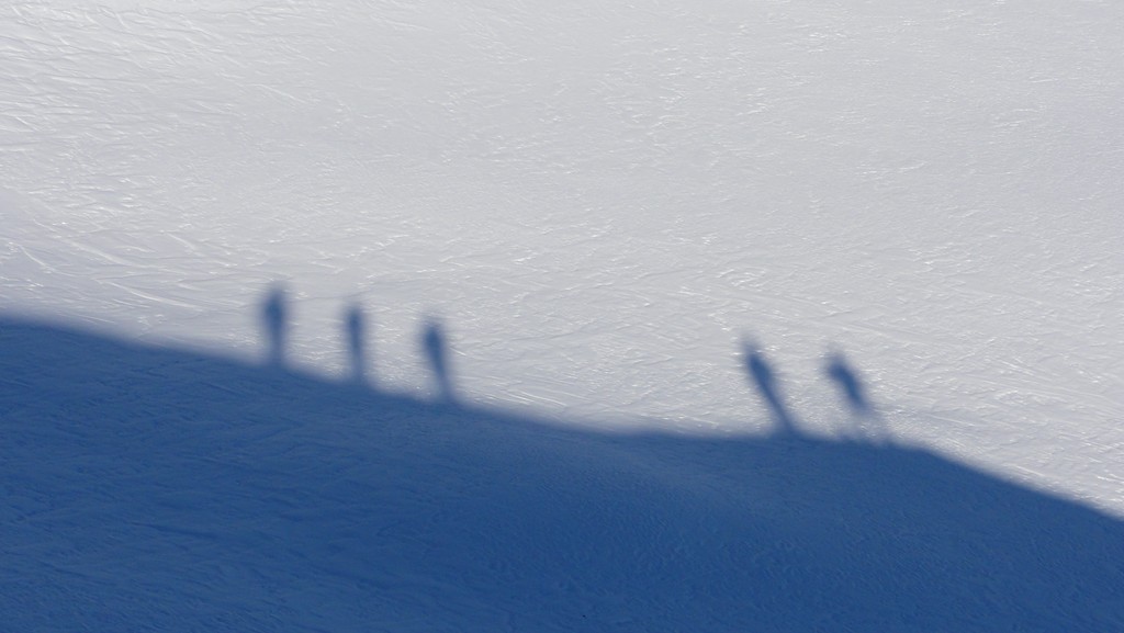 ombres : nous étions bien 5 !