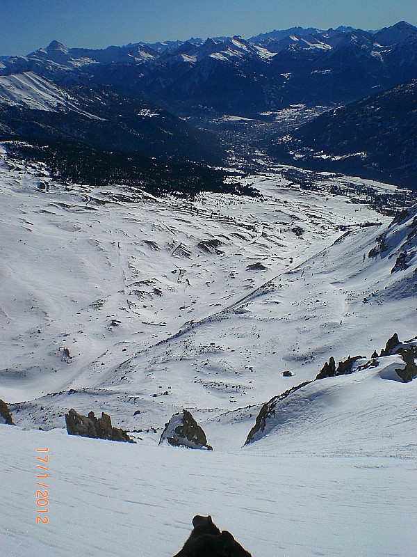 #4 Grand Aréa : Le haut du couloir SE Grand Aréa : Le haut du couloir SE