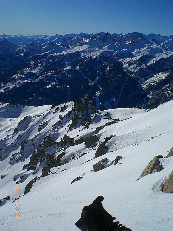 #3 Grand Aréa : La face SE est en assez bonnes conditions. Grand Aréa : La face SE est en assez bonnes conditions.