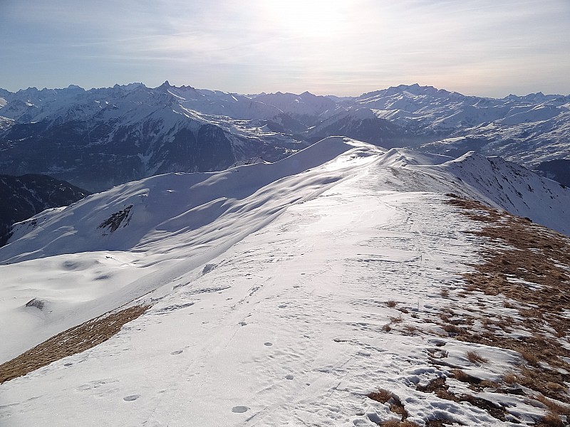 #3 Arrête lancheton roches rouges : Plus grand chose sur l Arrête lancheton roches rouges : Plus grand chose sur l'arrête à part de la glace
