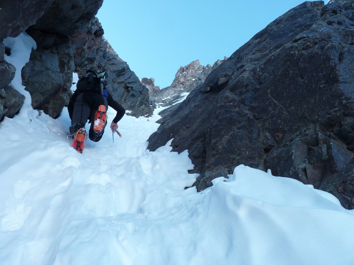 #4 Passage du retrécissement : Ca ne passera pas en skis Passage du retrécissement : Ca ne passera pas en skis