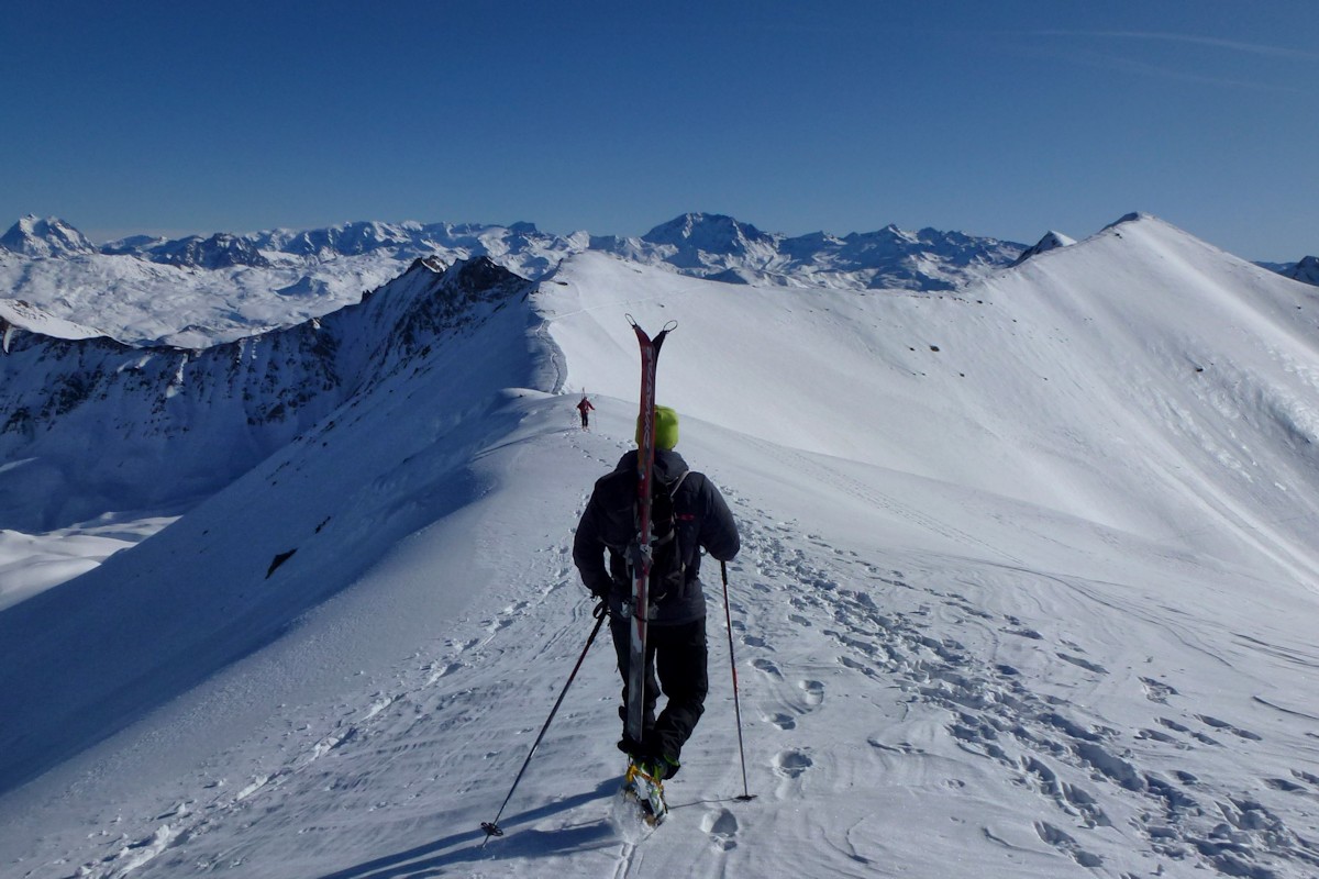#7 Crêt Lognan : Sur l Crêt Lognan : Sur l'arête qui mêne au Grand Coin.