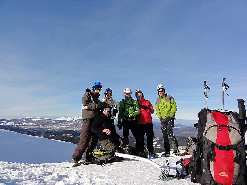 #6 couloir peyrouse : the day team couloir peyrouse : the day team