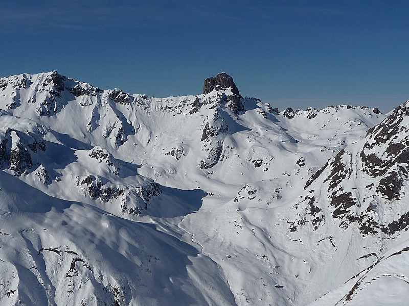 #1 Vue sur la Pierra Menta Vue sur la Pierra Menta