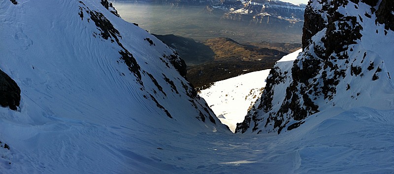 #3 breque ouest du haut : breche ouest vu d breque ouest du haut : breche ouest vu d'en haut