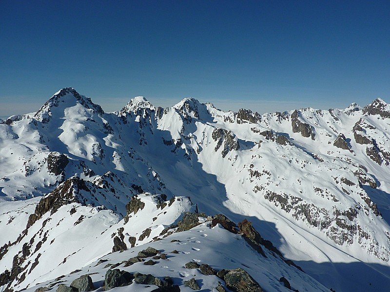 #10 Sommet : Vers le Bec d Sommet : Vers le Bec d'Arguille et le Tepey