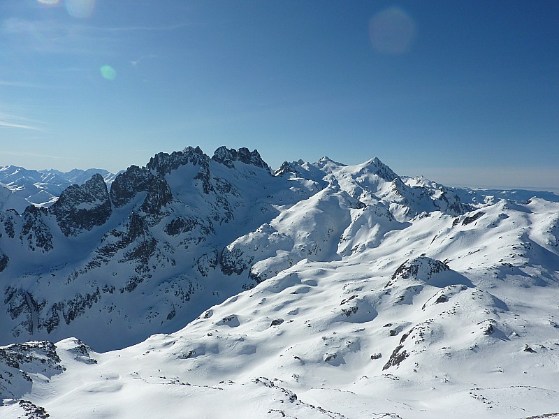 #11 Sommet : Les froides Aiguilles d Sommet : Les froides Aiguilles d'Argentière et le Rocher Blanc