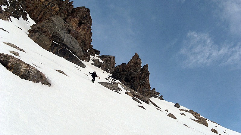 #6 Un peu de bleu : Ça "gratonne" dur! Des conditions idéale pour se descendre les chaussettes! Un peu de bleu : Ça "gratonne" dur! Des conditions idéale pour se descendre les chaussettes!