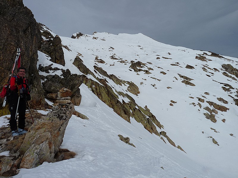 #9 Au Collet du Mont Aver : vue sur Testa Gias dei Laghi. Au Collet du Mont Aver : vue sur Testa Gias dei Laghi.