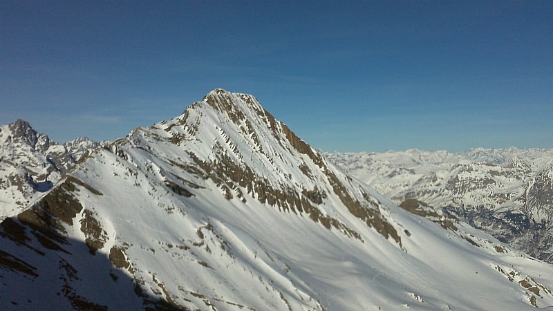 #1 face sud : vue du col des queyrettes face sud : vue du col des queyrettes