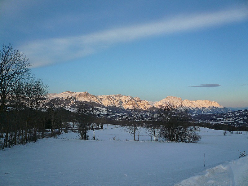 #1 Dévoluy : lever de soleil Dévoluy : lever de soleil
