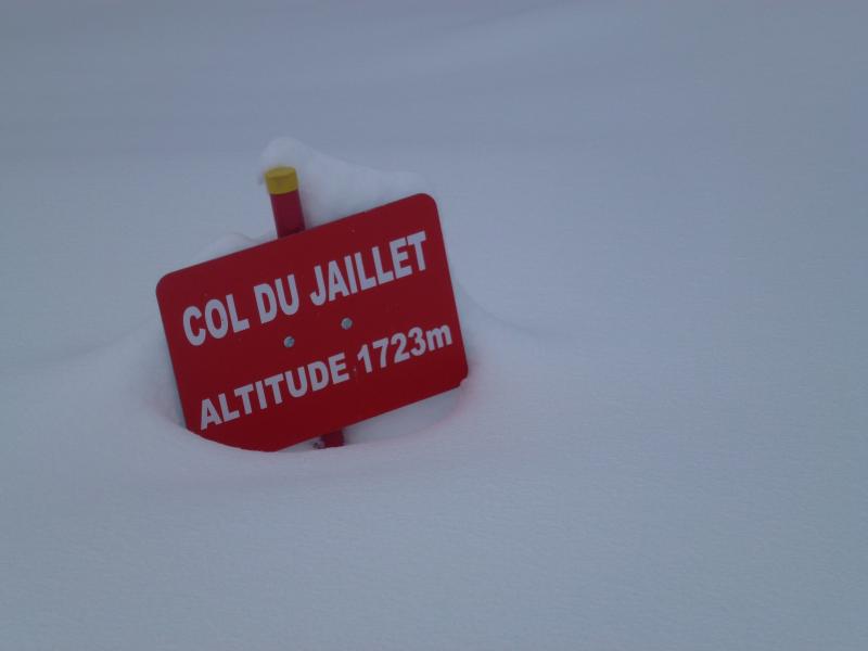 #4 Petit Croise Baulet : Au col du Jaillet, 180cms de neige ! Petit Croise Baulet : Au col du Jaillet, 180cms de neige !
