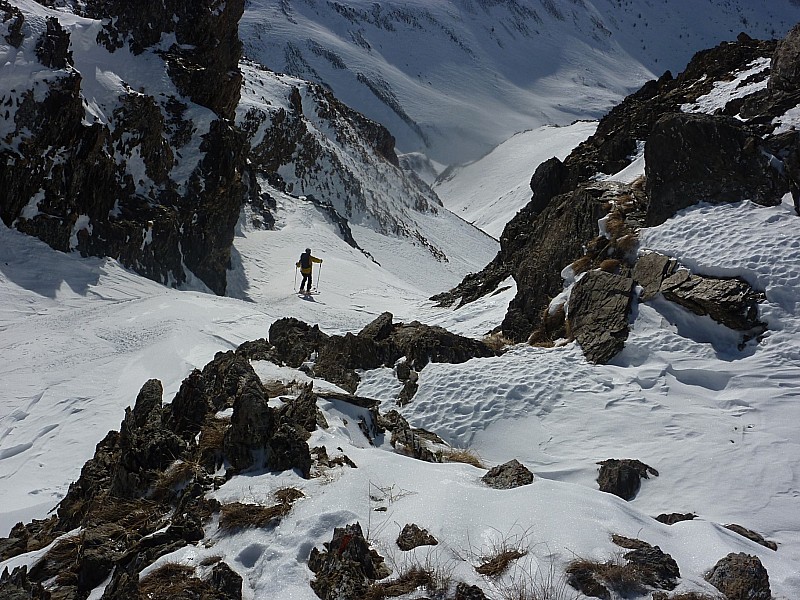 #5 passage du goulet : neige dure ou transfo passage du goulet : neige dure ou transfo