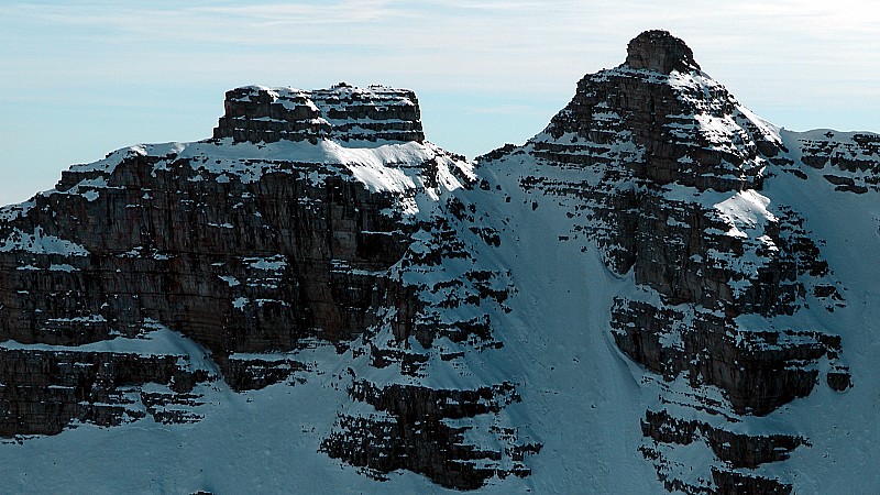 #18 2856m : Fort Carra et Pte Côte de l 2856m : Fort Carra et Pte Côte de l'Ane