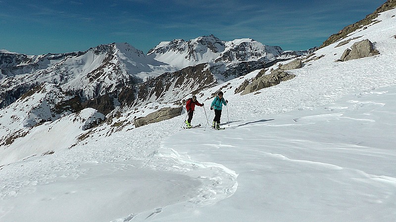 #8 2700m : on arrive à la baisse du Gias vieux, Garrets, petite Cayole et Pelat en A/R plan 2700m : on arrive à la baisse du Gias vieux, Garrets, petite Cayole et Pelat en A/R plan