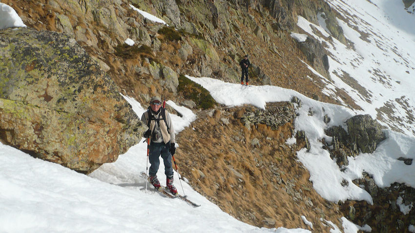 #1 Montée au colle Giovanni : Il manque un peu de neige cette année Montée au colle Giovanni : Il manque un peu de neige cette année