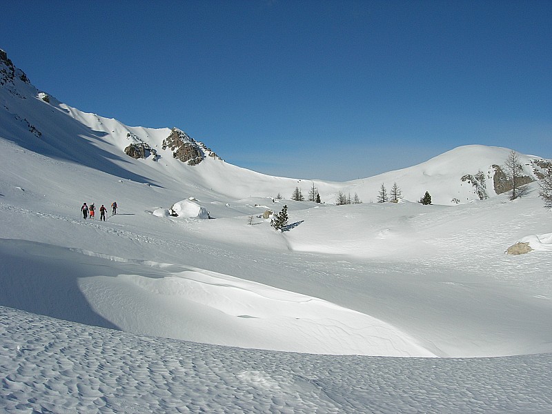 #6 col des Peygus : crête de la Lause en vue col des Peygus : crête de la Lause en vue