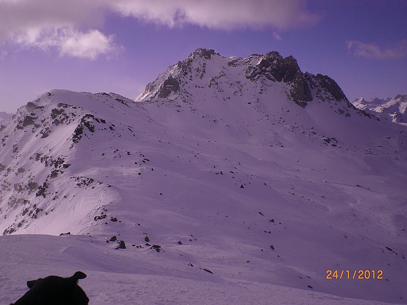 #2 Crêtes de L Crêtes de L'Echaillon : Sur les crêtes, vue sur le versant N de l'Aréa.