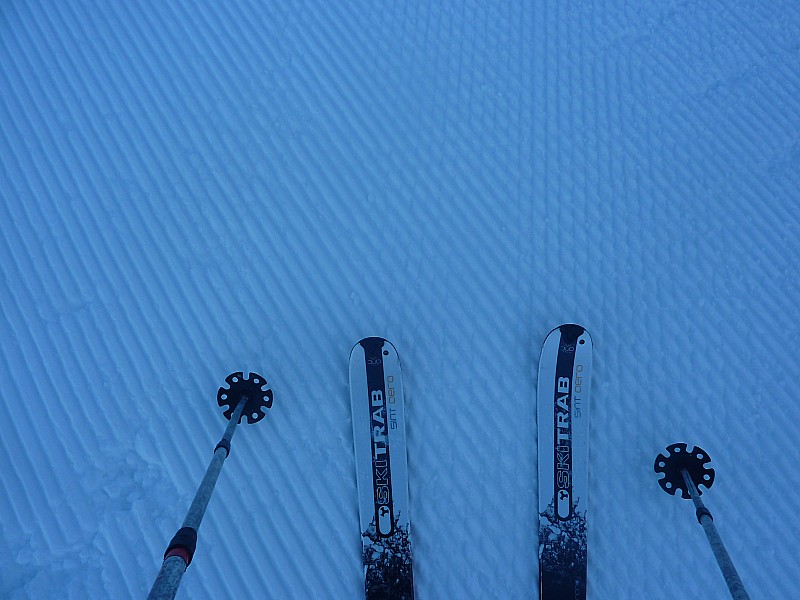 #3 Piste : Le travail ciselé des dameuses Piste : Le travail ciselé des dameuses