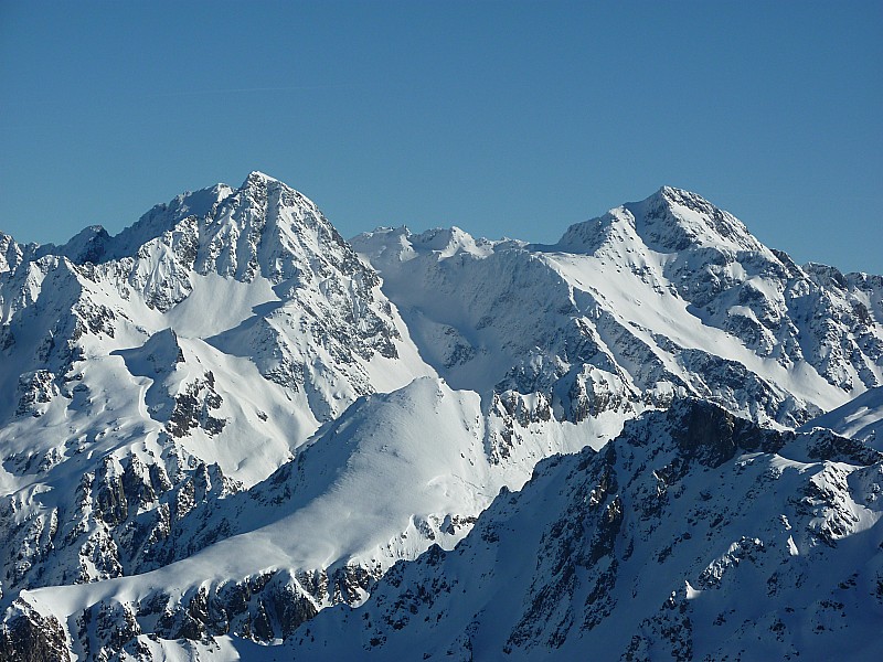 #4 Col du Pouta : Bec d Col du Pouta : Bec d'Arguille et son beau couloir