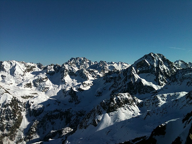 #6 Argentera et Malinvern : vue du sommet. Argentera et Malinvern : vue du sommet.