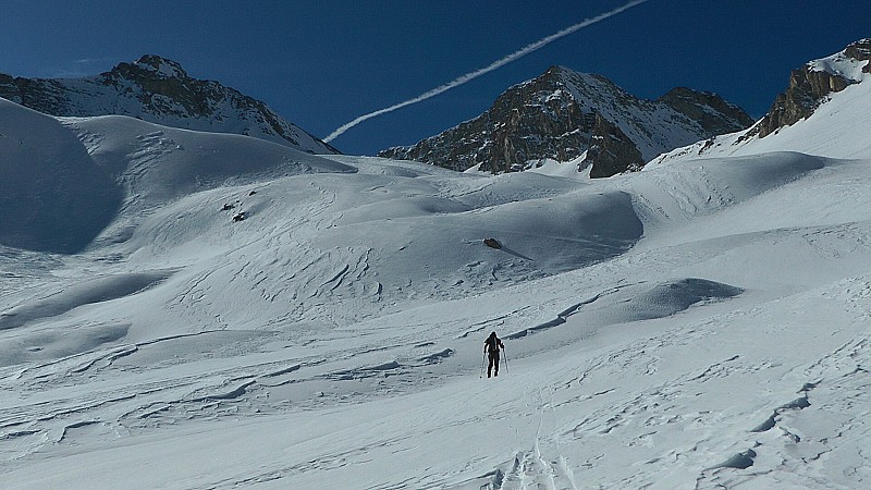 #16 2500m : bel enneignement dans ce vallon ! 2500m : bel enneignement dans ce vallon !